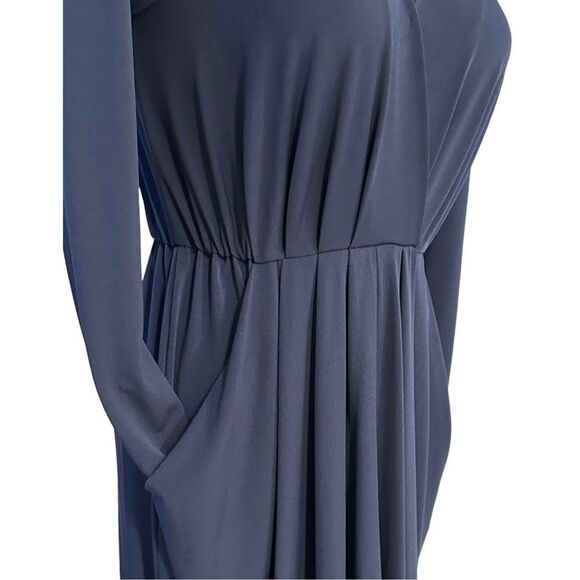 BCBGeneration Women’s Navy Blue Long Sleeve With Pockets Mini Dress‎ Size 2XS - Picture 3 of 8